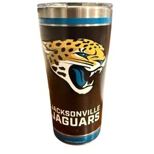 NWT Jacksonville Jaguars Tervis 20oz Stainless Steel Tumbler • NFL Licensed